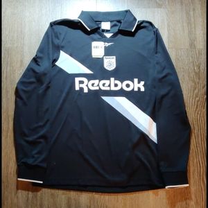 Reebok Long Sleeved Collared Soccer Shirt